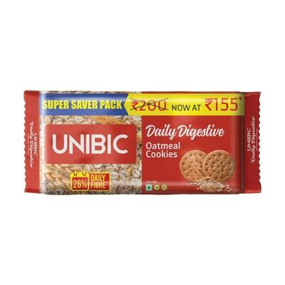 UNIBIC Oat Meal Cookies, 600 G