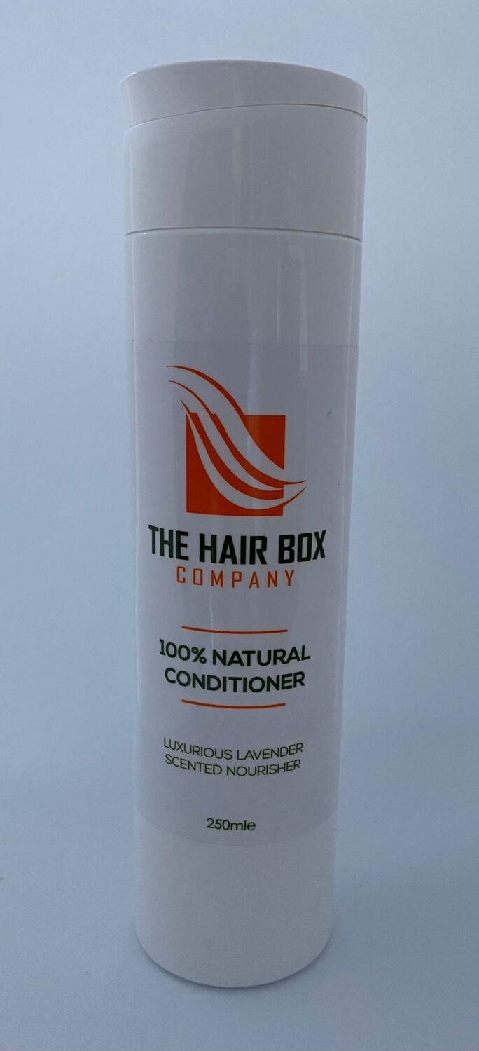 The Hair Box Company Natural 100% Conditioner VEGAN - 250mls