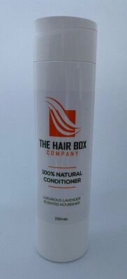 The Hair Box Company Natural 100% Conditioner VEGAN - 250mls