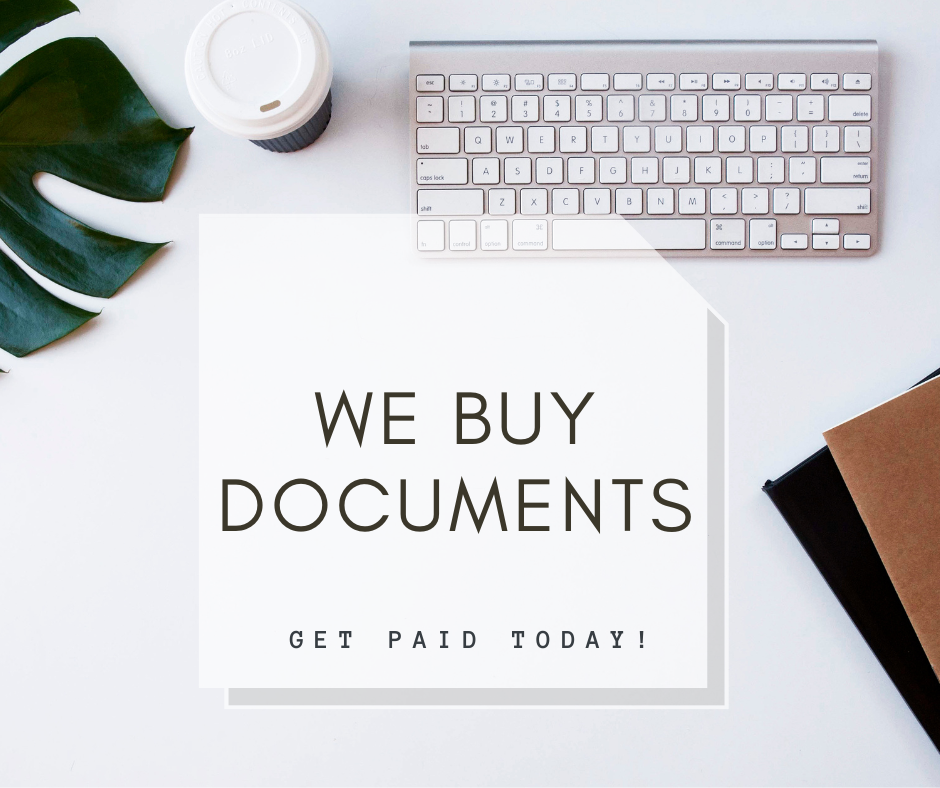 Sell Us Your Documents