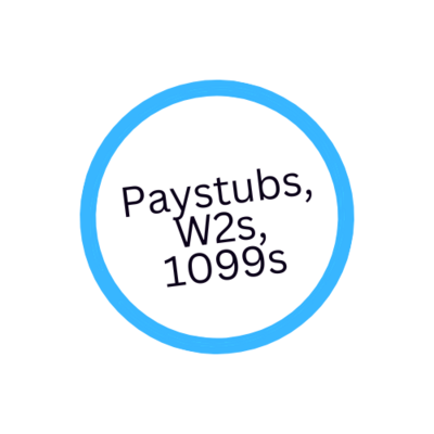 Stubs-W2's-1099s