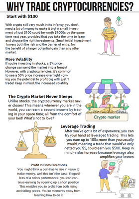 Crypto Trading for Beginners | eBook (23 Pages)