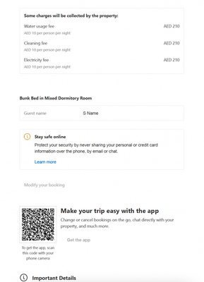 Booking.com Email Confirmation Template – Travel | Editable PDF Format