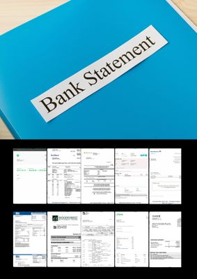 All or Nothing Bundle | Bank Statement Template Bundle – 21 Editable Formats