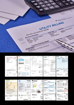 All or Nothing Bundle | Utility Bill Template Bundle – 24 Editable Designs