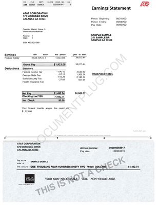Starter Pack – 4 Editable Templates | Paystubs, W2 &amp; 1099 Forms