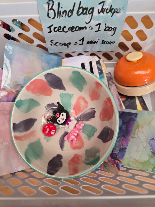 Blind bag jackpot game