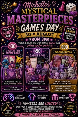 30th August games day