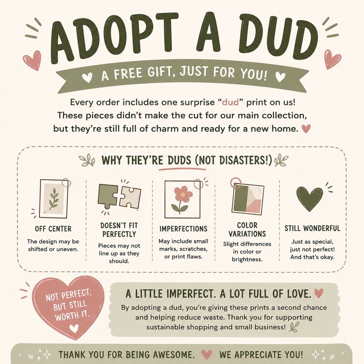 Adopt a dud