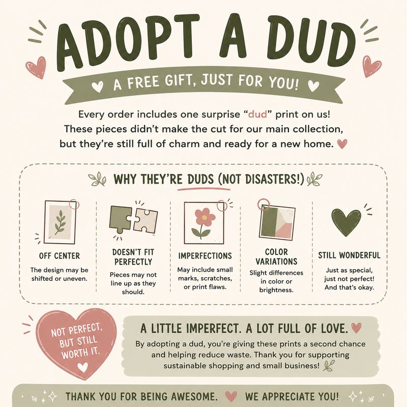 Adopt a dud