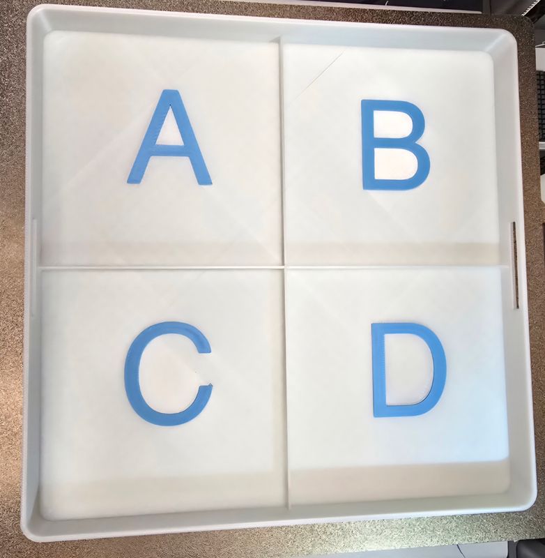 Claim tray
