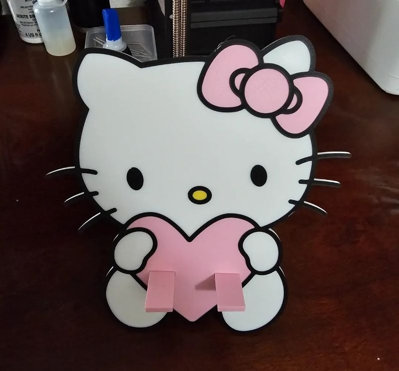 Hello kitty phone holder