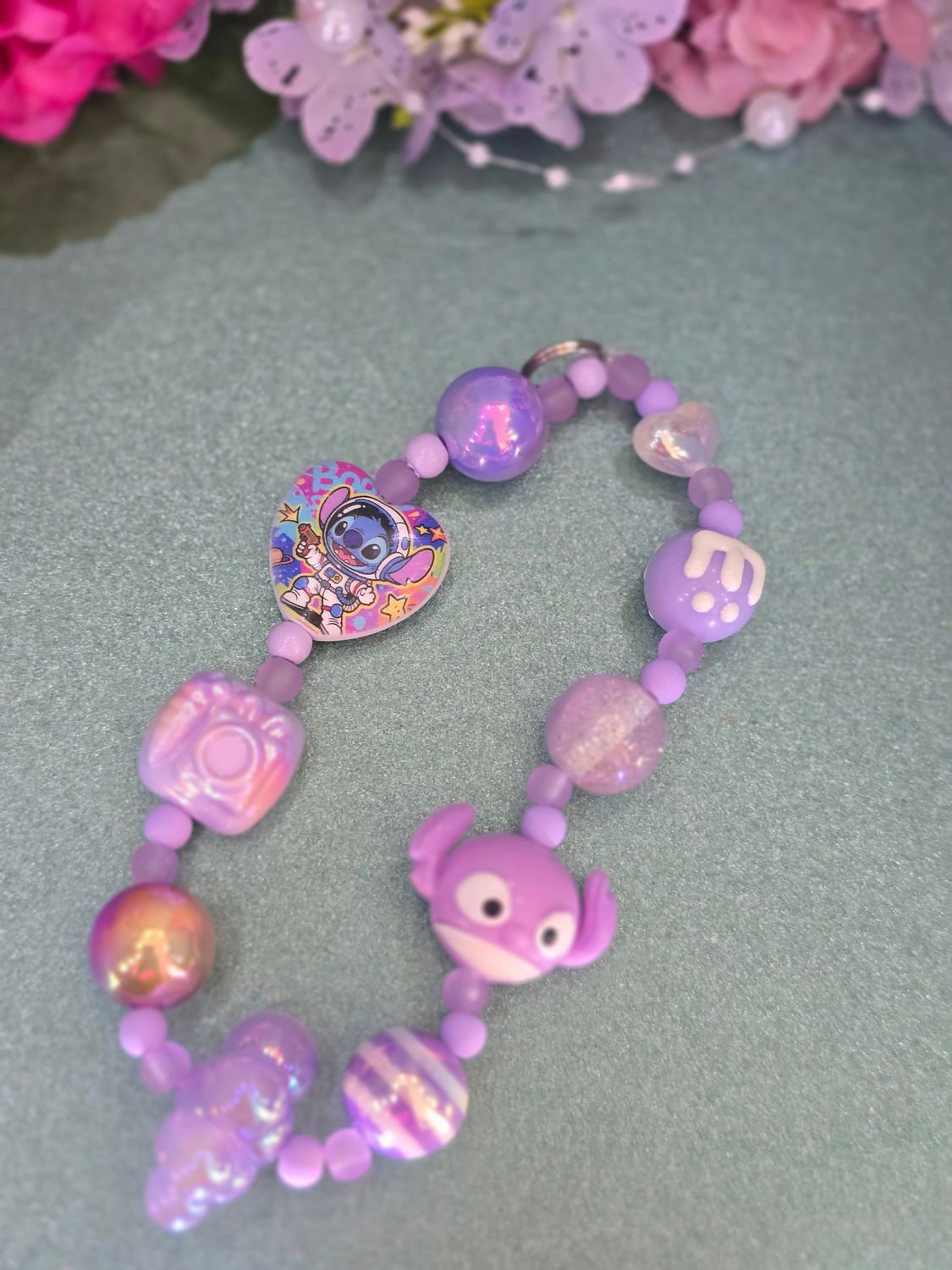 Stitch charm loop