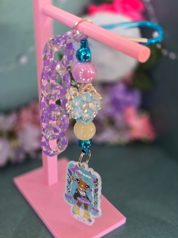 Fashion doll keychain