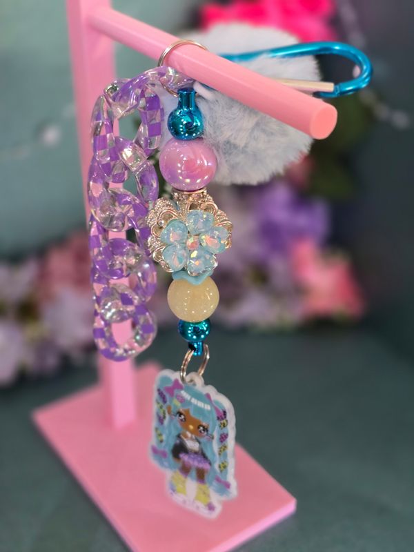 Fashion doll keychain