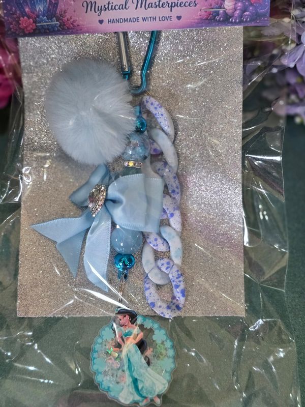 Jasmine keychain