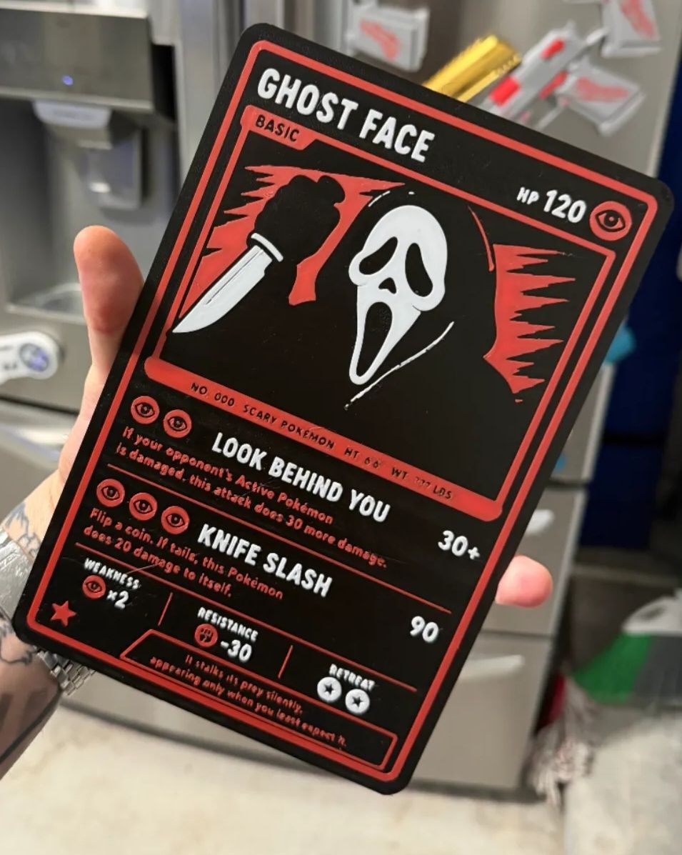Ghostface card