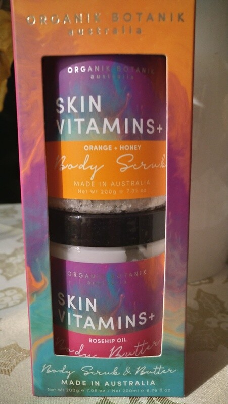 Organik Botanik Australia Body Scrub and Body Butter Set