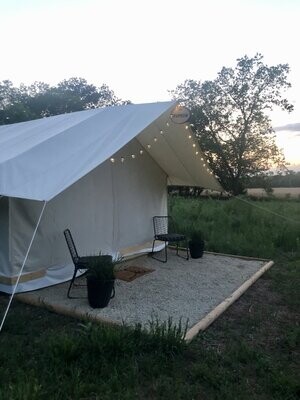 12.65 Treated Canvas Tent 12x15x5