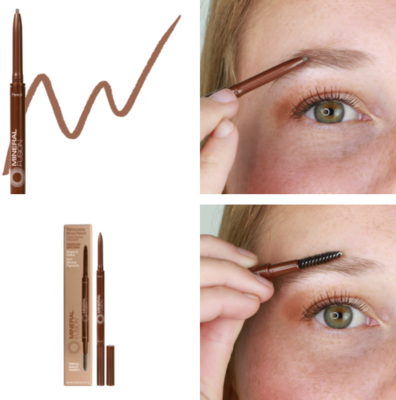 Retractable Brow Pencil (Medium Brown)