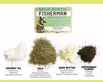 Fundy Clay &amp; Mint Soap