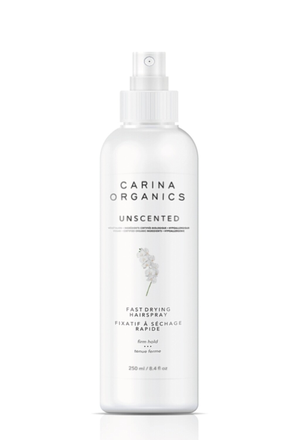Unscented Fast Drying Hair Spray