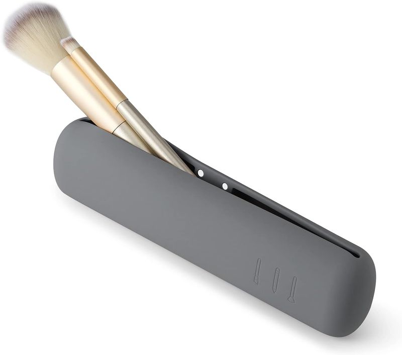 Soft Silicone Brush &amp; Cosmetic Case