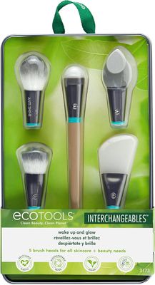 Wake Up &amp; Glow Interchangeable Brushes + Case