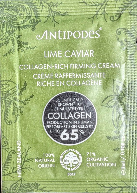 Lime Caviar Collagen-Rich Firming Cream - SAMPLE 3mL