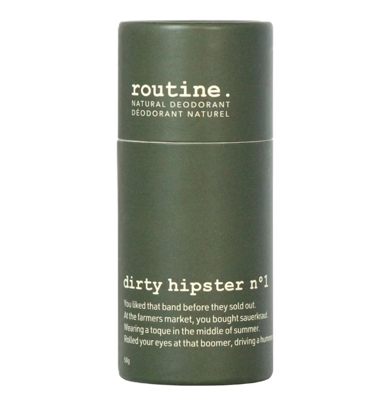 Routine Natural Deodorant Dirty Hipster Stick
