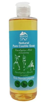 Pure Liquid Castile Soap Eucalyptus Mint