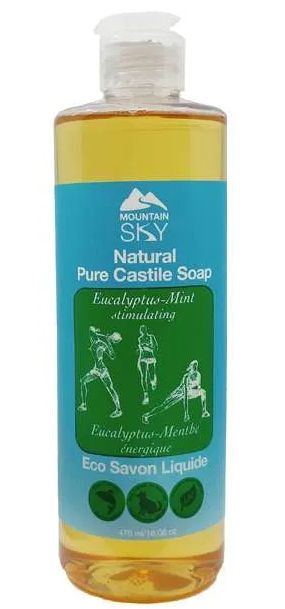 Pure Liquid Castile Soap Eucalyptus Mint