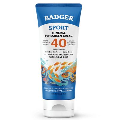 Badger Sport Sunscreen SPF 40