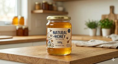 Fundraiser: Wildflower Natural Honey Jar 500g