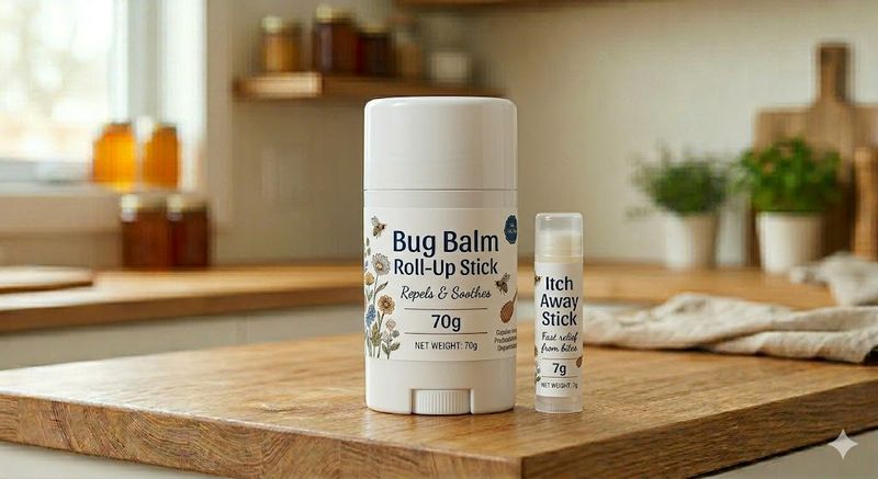 Fundraiser: BUG ATTACK PACK - Balm Roll-Up Stick (70g) + Itch Away Stick (7g) Fundraiser: BUG ATTACK PACK - Balm Roll-Up Stick (70g) + Itch Away Stick (7g)