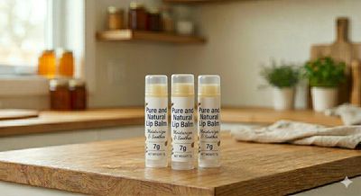 Fundraiser: Beeswax Lip Balm Trio Variety Pack (7g x 3)