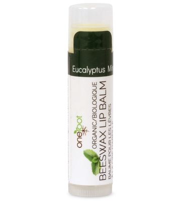 Organic Eucalyptus Mint Beeswax Lip Balm
