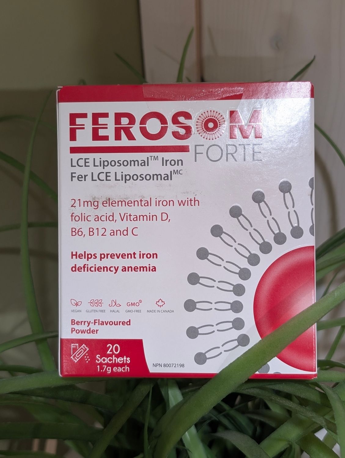 Ferosom Forte LCE Liposomal Iron