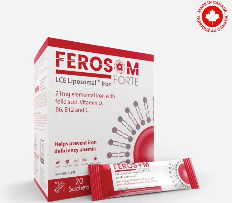 Ferosom Forte LCE Liposomal Iron