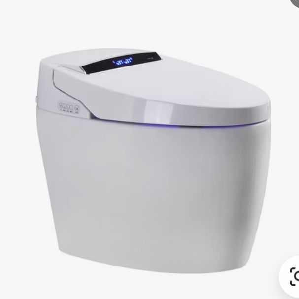 Egg shape Automatic toilet flush