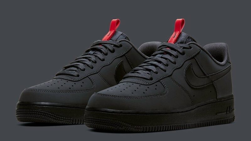 nike air force 1 dark grey