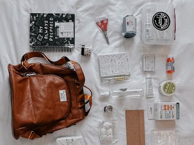Convertible Brown First aid bag