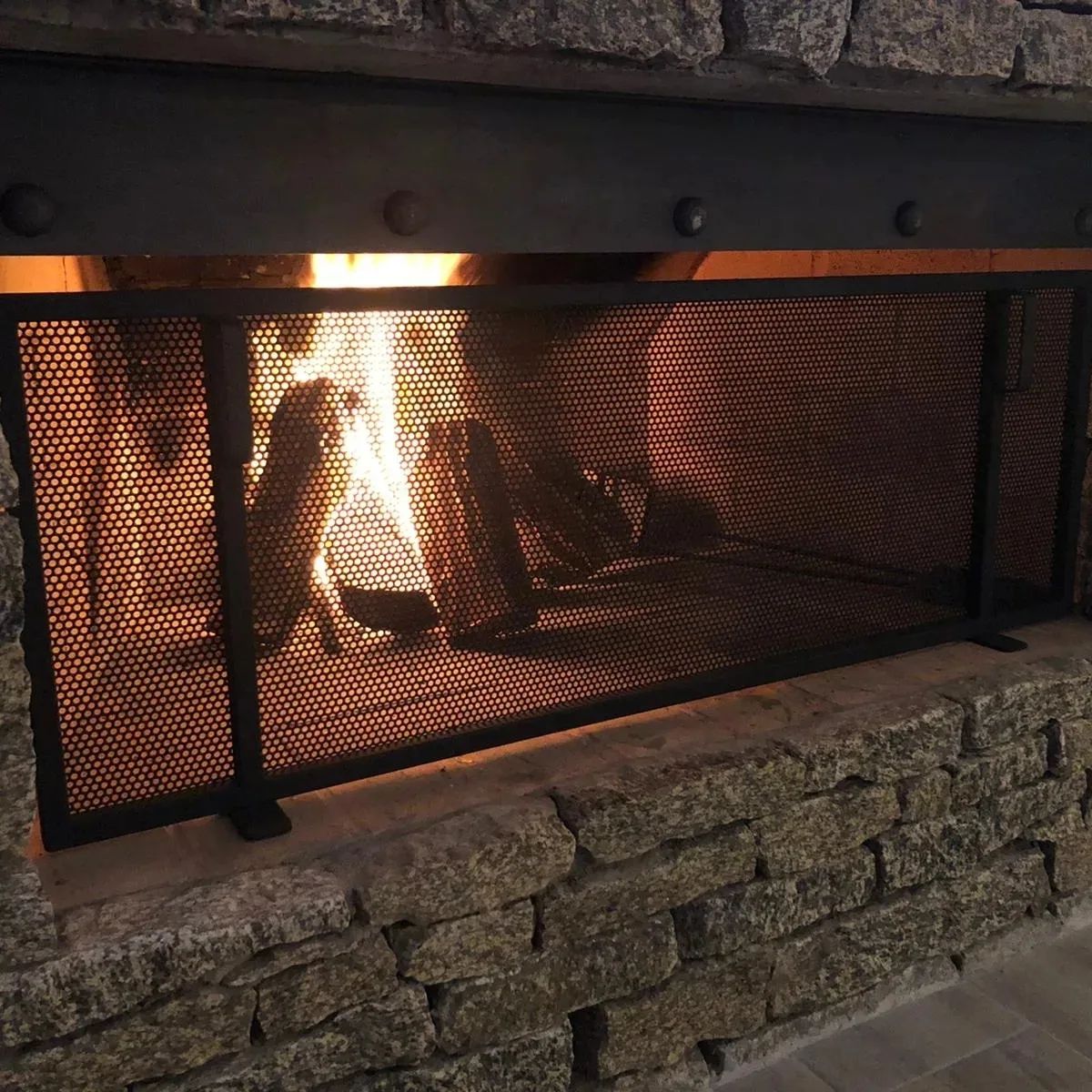 Chispero 4 parantes 130x80 Gris Carbón