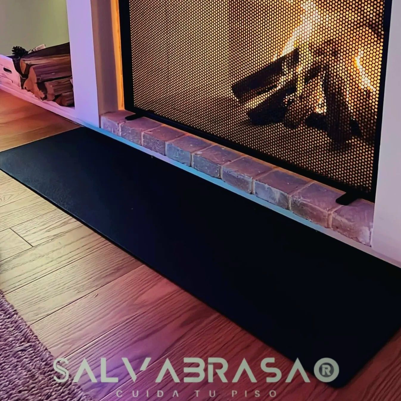 SalvaBrasa 108 x 42 - 108 x 10cm Gris Carbón