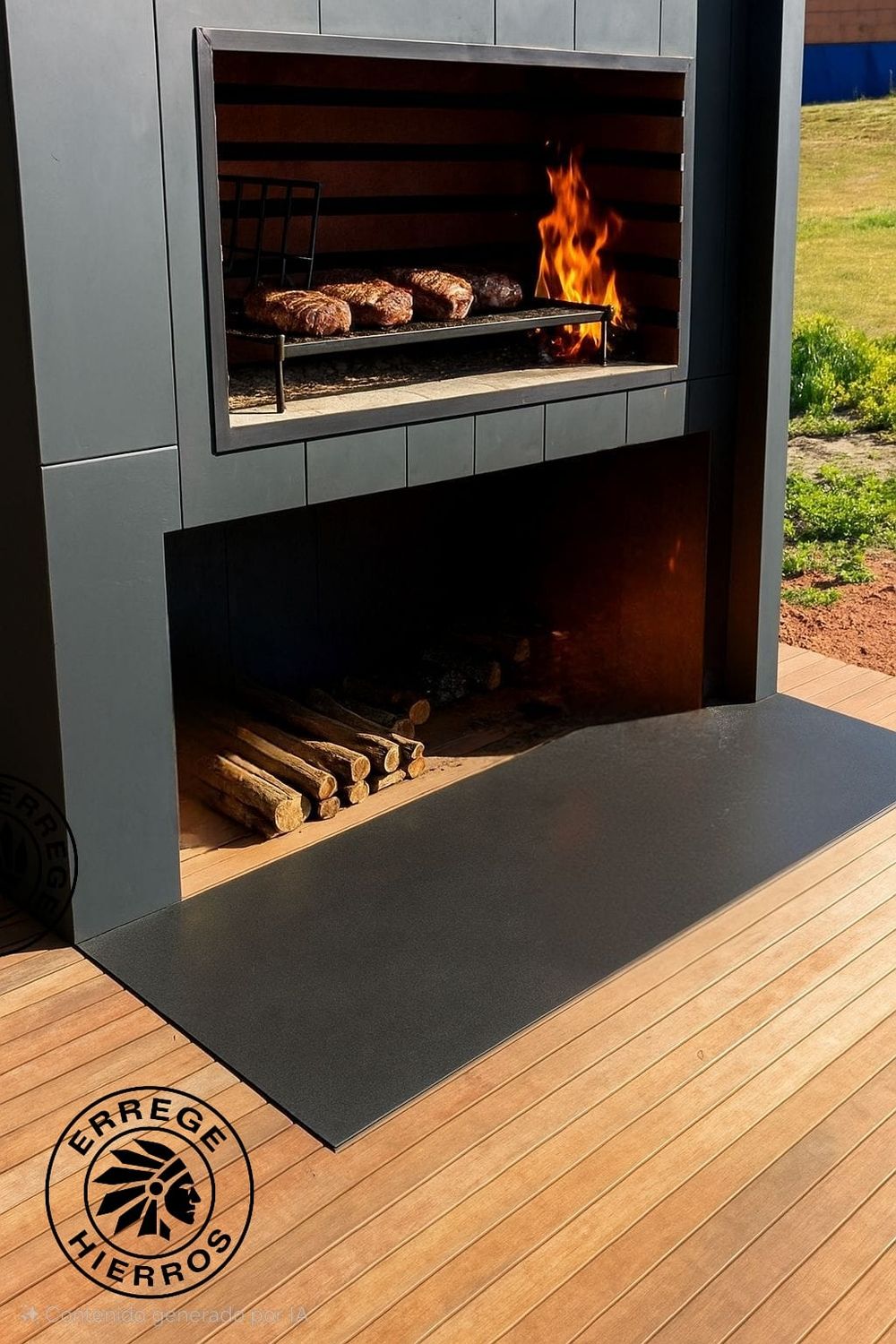 SEÑA 50% SalvaBrasa 190×35 Gris Carbón SEÑA 50% SalvaBrasa 190×35 Gris Carbón