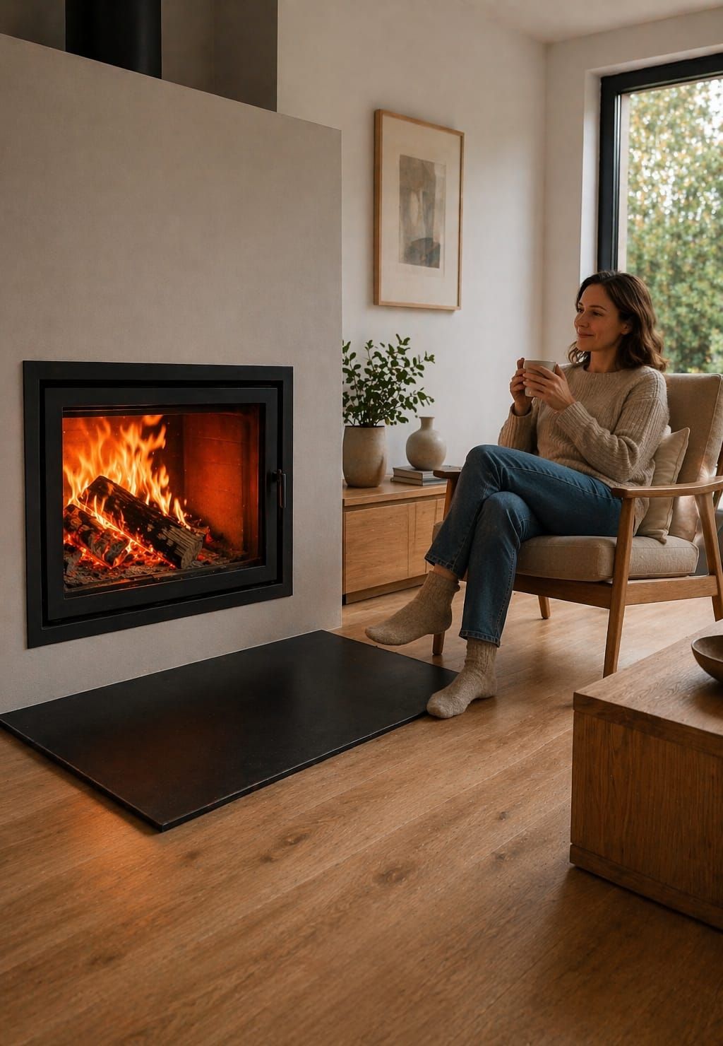 SalvaBrasa Frontal Medida 160x60 Negro Humo