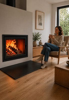 SalvaBrasa Frontal Medida 160x60 Negro Humo