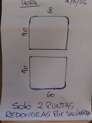 SalvaBrasa medida 90x60 (Negro Humo)