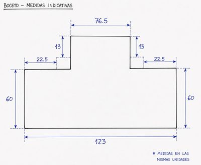 SalvaBrasa protector frontal forma T a medida Negro Humo