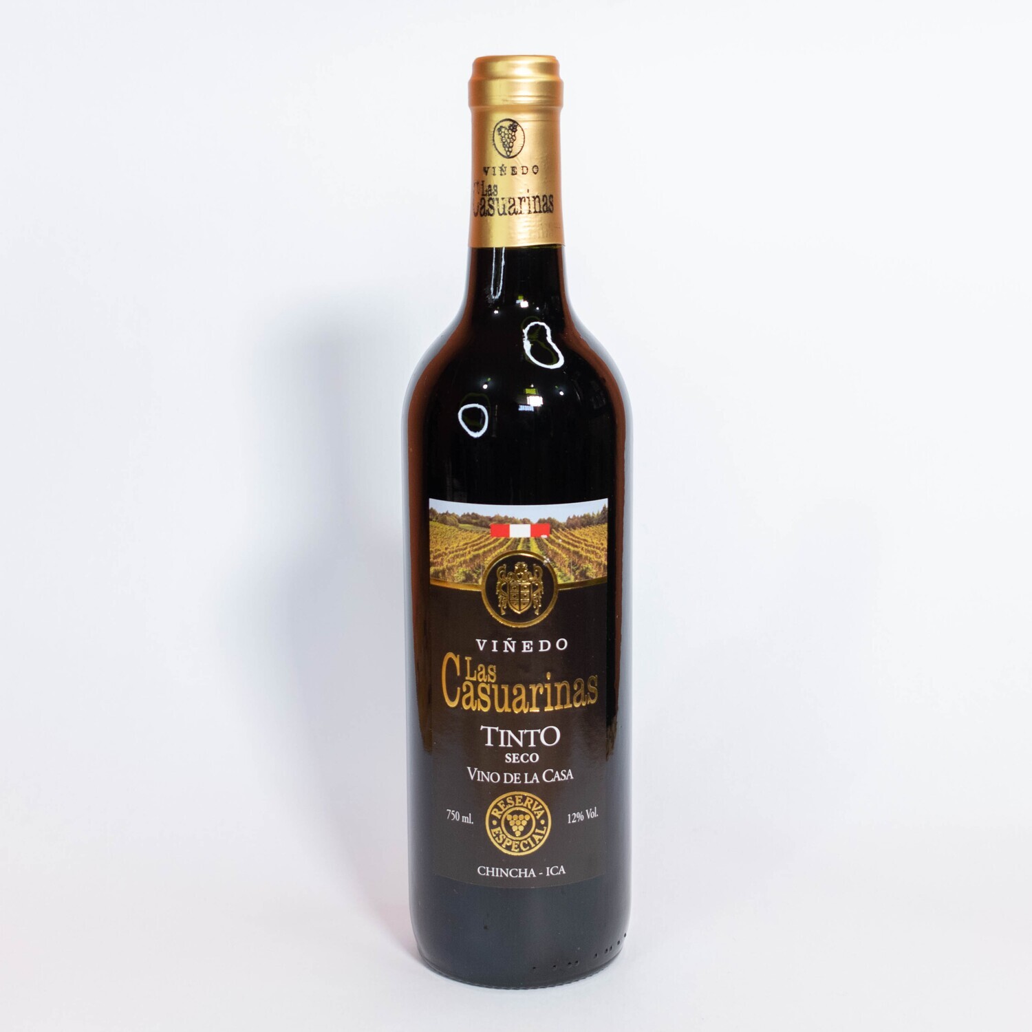 Vino LAS CASUARINAS tinto seco